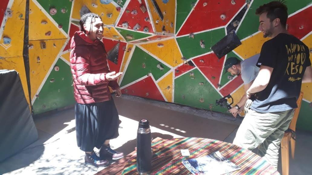 Monkeywasi Climbing Hostel Huaraz  Exterior foto